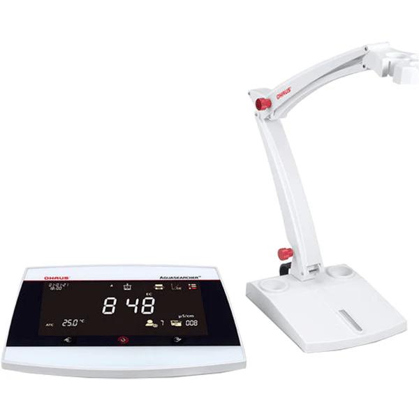 Ohaus AB33EC-F Bench Conductivity Meter with Touchscreen and i-Steward Calibration