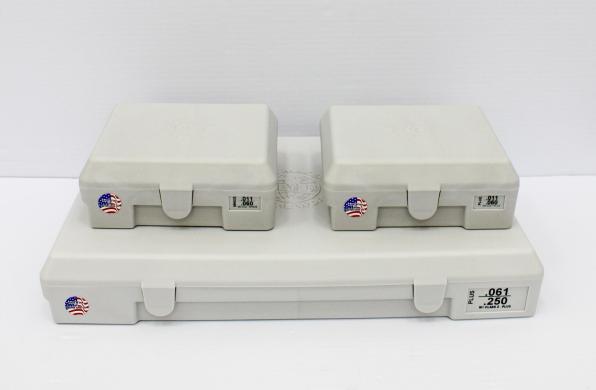 Meyer Pin Gage Set M15P Plus .0115-.2505 inches Class Z, 190 Pieces-cover