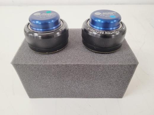 2 x Beckman Coulter JLA-10.500 Biosafety Liquid Centrifuge Canister Lab-cover