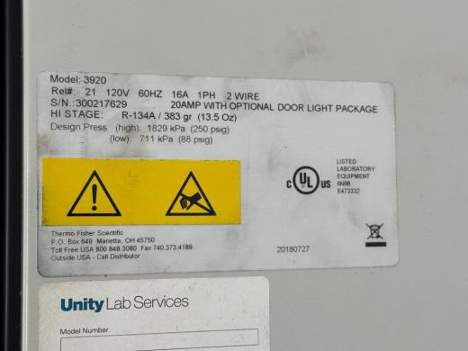 Thermo Scientific Forma 3911 Environmental Chamber with Humidity and Temperature Control-cover