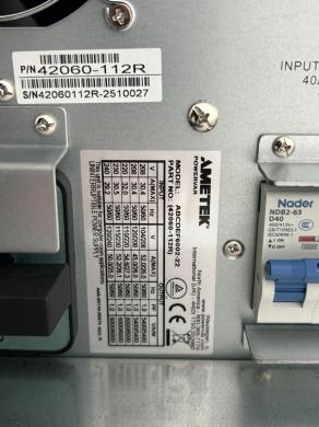 Ametek Powervar Security Plus II Uninterruptible Power Supply (UPS) for Critical Laboratory Equipment-cover