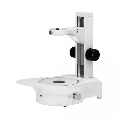 Munday Microscope Track Stand with 76mm Coarse Focus Rack and Halogen Light Base