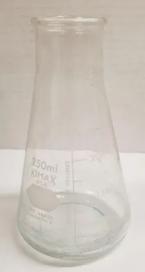 Corning PYREX 5100 and Kimble KIMAX 26650-250 Wide-Mouth 250mL Titration Flasks