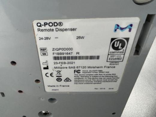 Millipore Milli-Q IQ 7010 Ultrapure Laboratory Water Purification System with Touchscreen Dispensing-cover