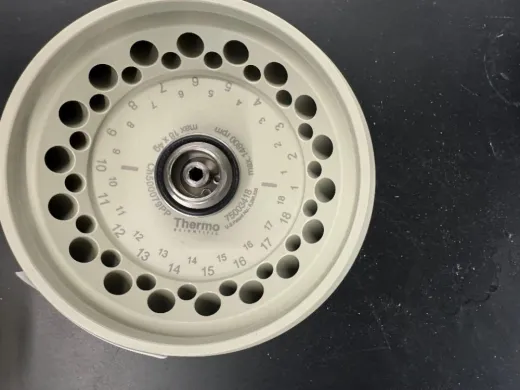 Thermo Fisher Scientific 75003418 18 Slot Fixed Angle Rotor for High-Speed Centrifugation