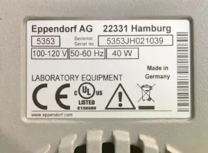 Eppendorf MixMate 5353 Benchtop Microplate and Tube Mixer with Touch Vortexing, 10 of 11