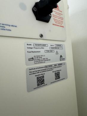 Air Science Purair Laminar Flow Cabinet PCR-48-PP-A-MONP for Contamination-Sensitive Applications-cover