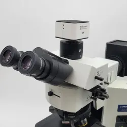 Olympus BX51 Metallurgical Microscope with Trinocular Head, DIC, Brightfield/Darkfield, and 6MP Color Camera, 3 of 13
