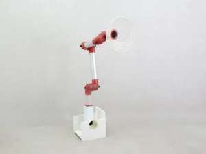 Alsident Type 50 Extraction Arm with 75 mm Diameter and 390 mm Transparent Cover, 4 of 6