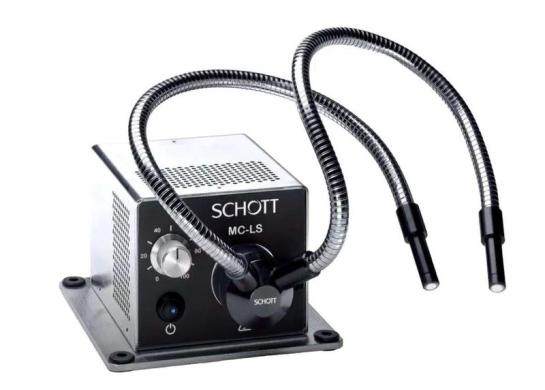 SCHOTT MC-LS Dual Gooseneck LED Fiber-Optic Illuminator Package A20990-A08500-cover