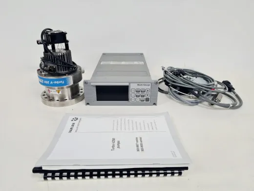 Varian Turbo-V 250 Macro Torr Pump with Multi-Gauge Controller