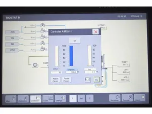 Sartorius Stedim Biostat B Twin Bioreactor System with 2L Autoclavable Single-Wall Glass Vessels, 9 of 27