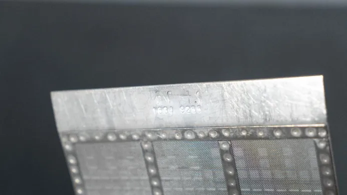 FitzMill Size 50 Screen for D6A Hammer Mill - Milling Equipment Accessory