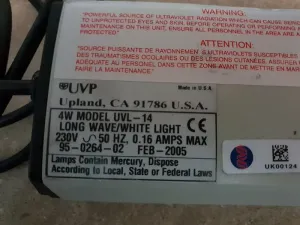 UVP UVL-14 Upland Long Wave White Light, 5 of 6