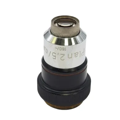 Zeiss Plan 2.5x Microscope Objective 160/- RMS Thread