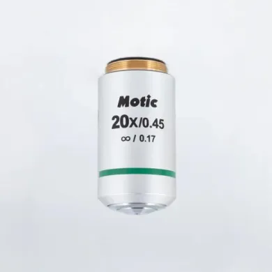 Motic Plan Achromatic Objective UC 20X/0.45 Infinity-Corrected with 0.8 mm Working Distance