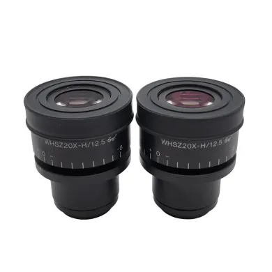 Olympus Microscope Eyepiece Pair WHS20X-H/12.5 20x