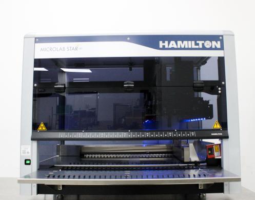 Hamilton Microlab Star Automated Liquid Handling Workstation with Integrated Computer and Software-cover