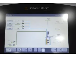 Sartorius Biostat B Benchtop Dual-Vessel Cell Culture Bioreactor System with Integrated pH and DO Control, 2 of 19
