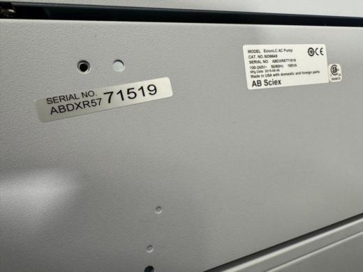 AB Sciex TripleTOF 6600+ High-Resolution Mass Spectrometer with Integrated LC and Chiller Unit-cover