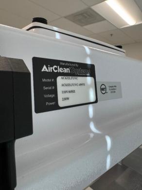 AirClean Systems AC632LFUVC PCR Workstation with HEPA Laminar Flow and UV Decontamination-cover