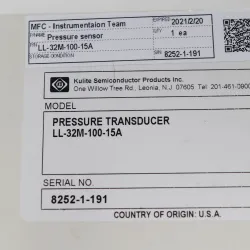 Kulite Miniature Thin Line Pressure Transducer LL-32M-100-15A, 3 of 5