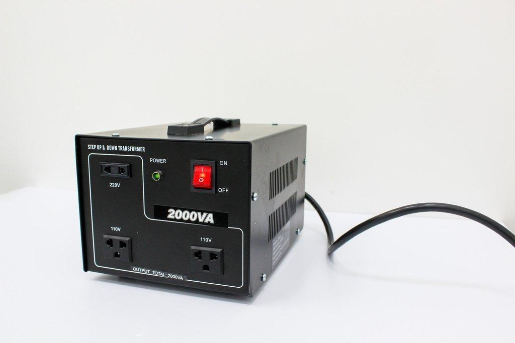 Grainger 30C522 Step Up/Down Voltage Converter 110V-220V 500VA for Laboratory Equipment