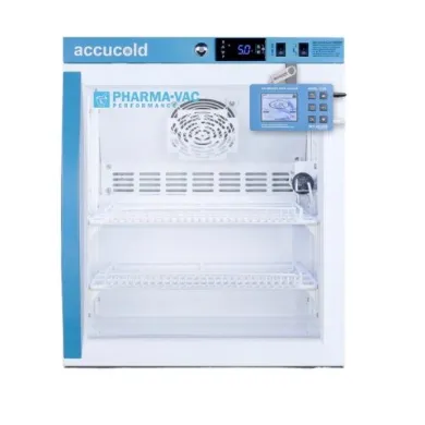 Accucold ARG2PVDL2B 2 Cu.Ft. Compact Vaccine Refrigerator with Digital Controls