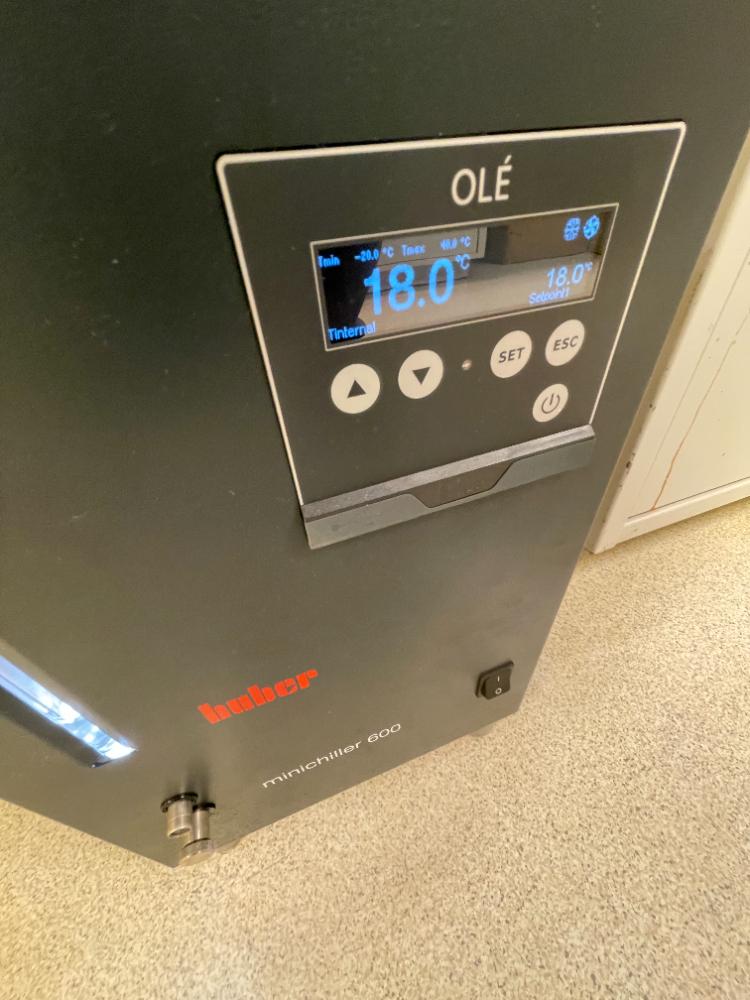 Mettler Toledo TGA/DSC 3+ STAR Thermogravimetric and Differential Scanning Calorimetry System with Huber Minichiller 600 OLÉ
