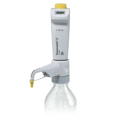 BrandTech Scientific Dispensette S Organic Digital Bottletop Dispenser, 1 to 10mL