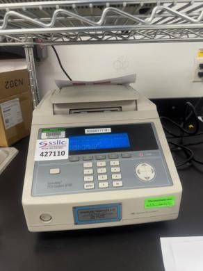 Applied Biosystems GeneAmp PCR System 9700 Thermal Cycler with 96-Well Block-cover