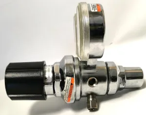 Liquid Air 2123311-346 Stainless Steel Compressed Air Regulator CGA 346, 3 of 5