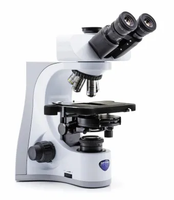 Optika B-510 Trinocular Phase Contrast Microscope with 1000x Magnification and IOS PLAN Optics
