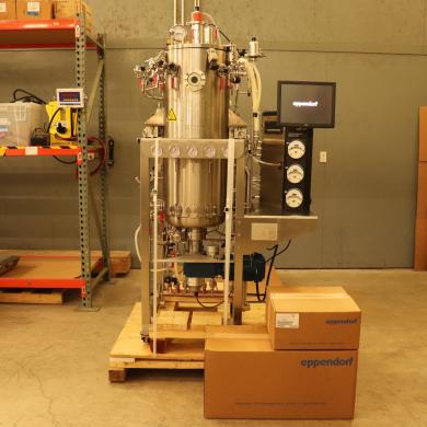 Eppendorf BioFlo 610 Pilot-Plant Fermenter Bioreactor 100L Jacketed Vessel-cover