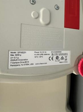 OHAUS Scout Digital Precision Laboratory Balance Model SPX6201-cover