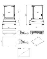 Radwag AS 160.5Y Analytical Balance, 4 of 9
