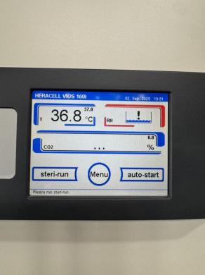 Thermo Scientific Heracell Vios 160i Doublestack Dual-Chamber CO2 Incubator for Cell Culture-cover