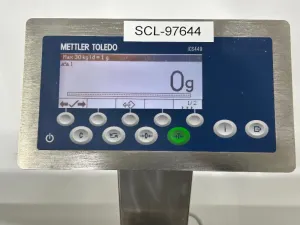 Mettler Toledo ISC449 Digital Laboratory Balance with Stainless Steel Platform, 3 of 4
