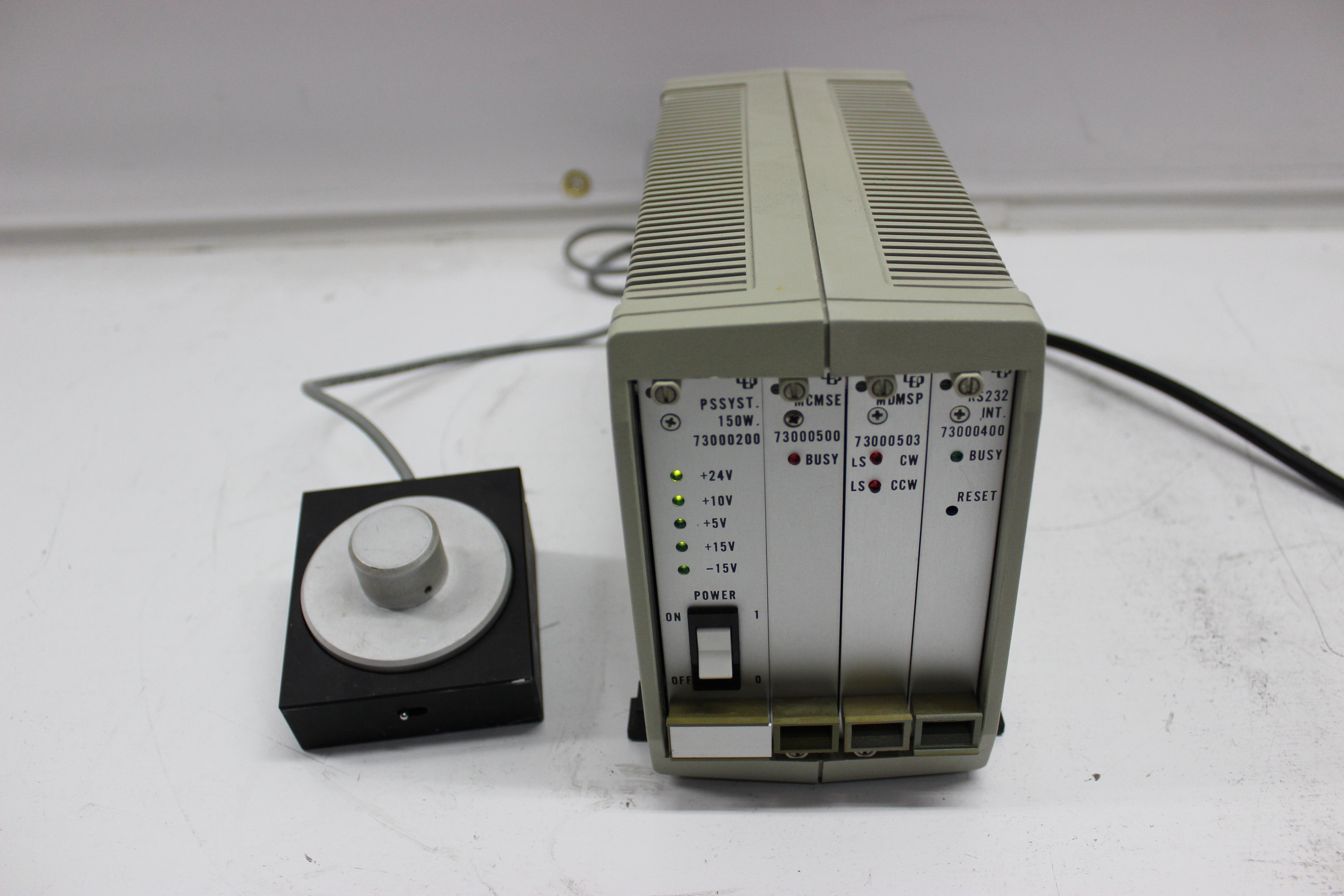 LEP 4-Slot Microscope Controller Chassis with PSSYST, MCMSE, MDMSP Modules and RS232 Interface