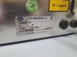 SELECTA BLOC DIGEST 12 + RAT 2 Heating Block and Control Unit, 11 of 12