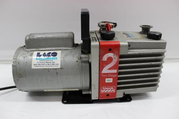 Edwards E2M2 2 Stage Rotary Vane Dual Stage Mechanical Vacuum Pump-cover