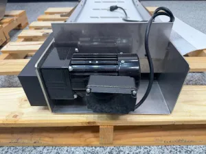 Set of 3 Industrial Conveyor Belt Assemblies with Integrated Drive Motors, 4 of 4