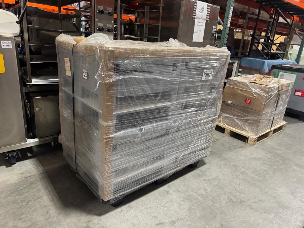 Set of 4 Unused 250L Plastic Palletanks for Bulk Liquid Storage and Transport