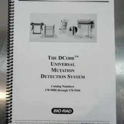 Bio-Rad DCode System Vertical Electrophoresis Mutation Detection System, 6 of 11