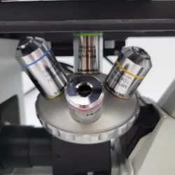 Olympus GX41 Metallurgical Inverted Microscope with Trinocular Head and Digital Camera Adapter, 4 of 5