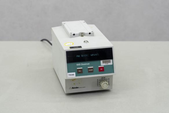 Metrohm Dosimat 665 exl Burette Dosing Unit for Titration-cover