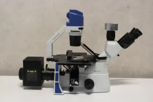 Euromex Oxion Inverso OX.2453-PLF Trinocular Inverted Fluorescence Microscope with sCMEX-20 Camera, 2 of 9