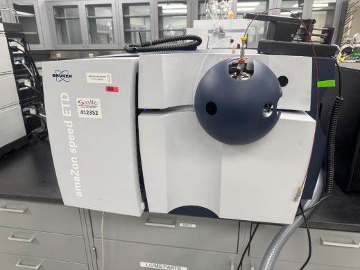 Bruker amaZon speed ETD Mass Spectrometer with Electron Transfer Dissociation for Proteomics-cover
