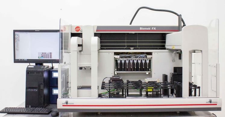 Beckman Coulter Biomek FX Automated Liquid Handling System with Span-8 and 96-Channel Heads-cover