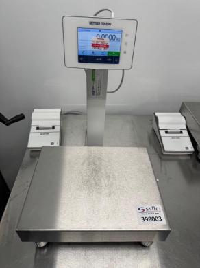 Mettler Toledo XSR10001L High-Precision Digital Industrial Scale with Label Printing-cover